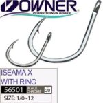 Крючки Owner Iseama X With Ring 56501